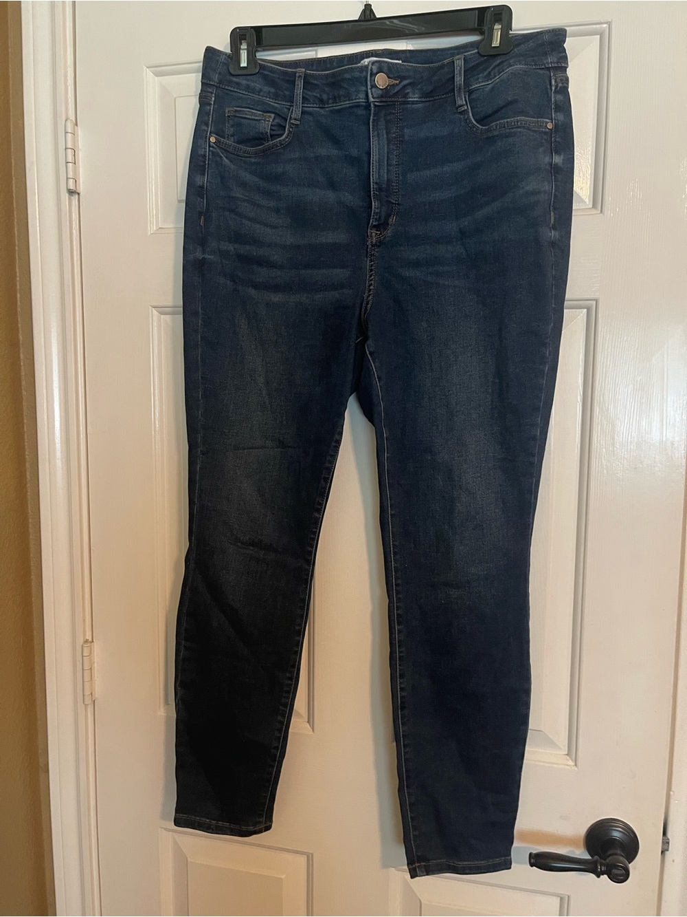 Nine West Dark Indigo Curvy Skinny Jeans
